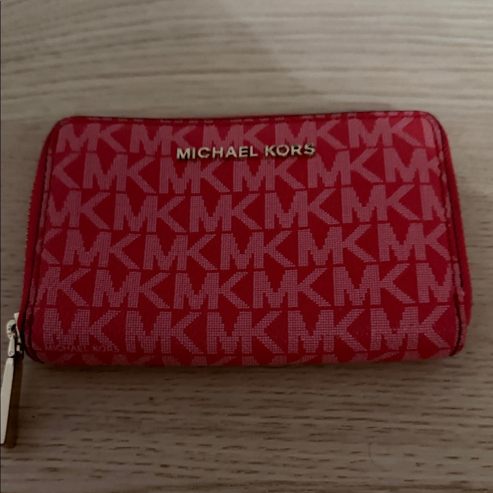 Michael Kors Red Wallet